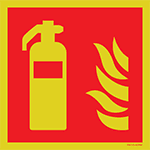 IMO pictogram brandblusser