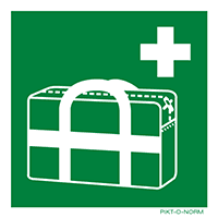 Pictogram medische tas ISO 7010