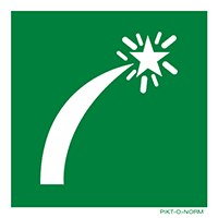 Pictogram noodsignaal ISO 7010