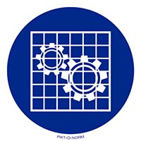 Pictogram afschermen verplicht volgens ISO 7010