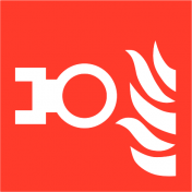 Pictogram aansluitpunt droge blusleiding NEN 3011